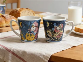 11oz Mug Keramik Stiker Pribadi