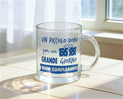 Mug Kaca Cetak 11oz