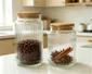 Toples Kaca Dengan Tutup